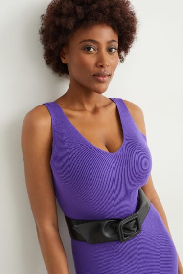 Femmes - Ceinture - synthétique - noir