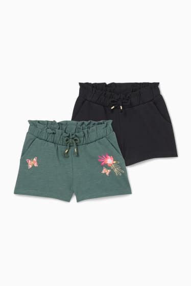 Nena - Paquet de 2 - pantalons curts - verd