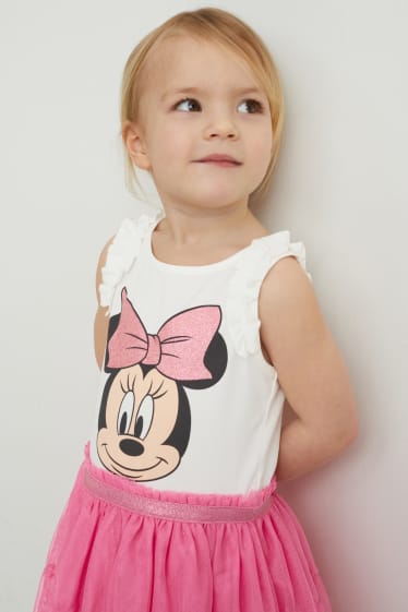 Kinder Mädchen - Minnie Maus - Kleid - pink
