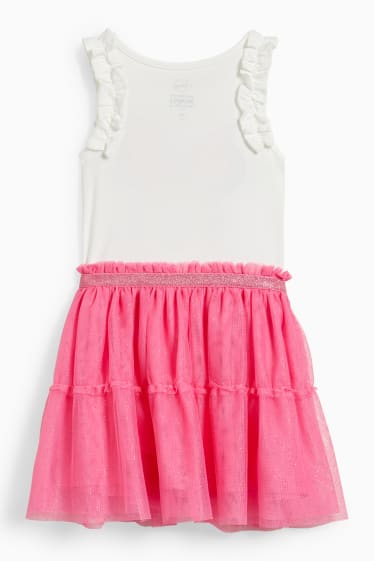 Kinder Mädchen - Minnie Maus - Kleid - pink
