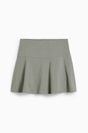 Jóvenes - CLOCKHOUSE - minifalda - verde