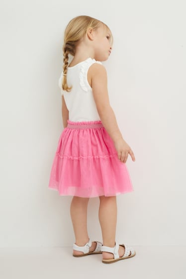 Kinder Mädchen - Minnie Maus - Kleid - pink