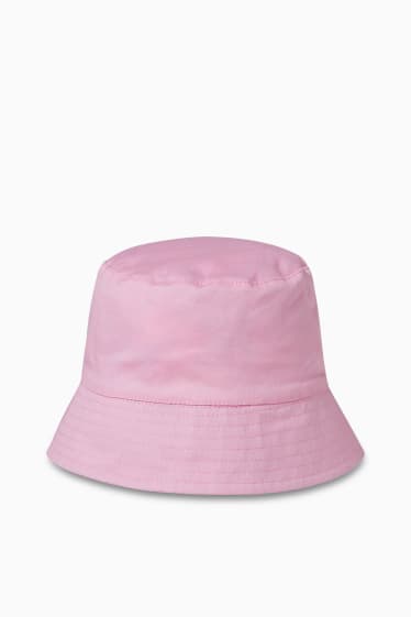Kinder Mädchen - Wende-Hut - rosa