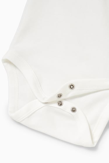 Unisexe - Lot de 7 - bodys bébé - blanc