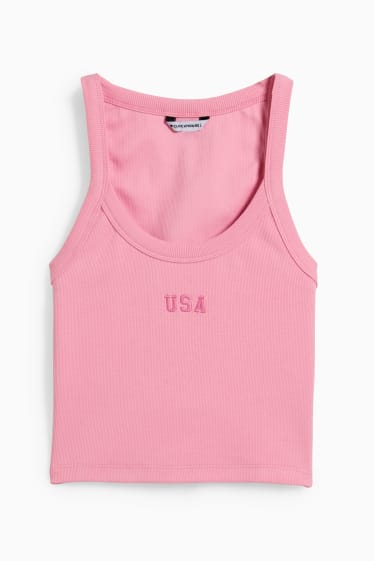 Damen - CLOCKHOUSE - Crop Top - pink