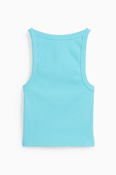 Teens & young adults - CLOCKHOUSE - cropped top - turquoise
