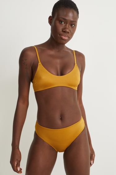 Mujer - Top de bikini - con relleno - LYCRA® XTRA LIFE™ - amarillo