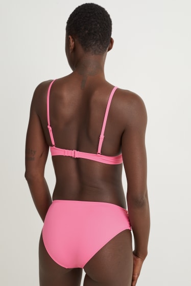 Damen - Bikini-Hose - Mid Waist - LYCRA® XTRA LIFE™ - pink