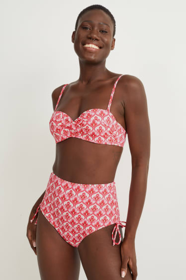 Damen - Bikini-Top mit Bügel - wattiert - LYCRA® XTRA LIFE™ - pink