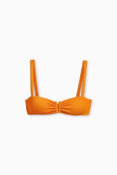 Damen - Bikini-Top - Bandeau - wattiert - LYCRA® XTRA LIFE™ - orange
