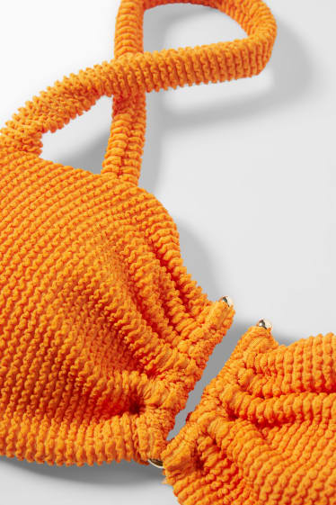 Damen - Bikini-Top - Bandeau - wattiert - LYCRA® XTRA LIFE™ - orange