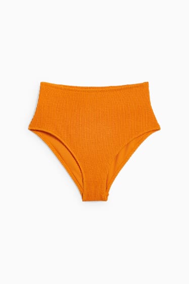 Women - Bikini bottoms - high waist - LYCRA® XTRA LIFE™ - orange