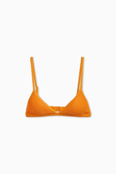 Donna - Reggiseno bikini - a triangolo - imbottito - LYCRA® XTRA LIFE™ - - arancione