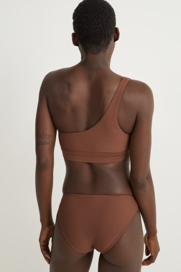 Damen - Bikini-Top - wattiert - LYCRA® XTRA LIFE™ - dunkelbraun