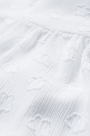 Damen - CLOCKHOUSE - Fit & Flare Kleid - weiss