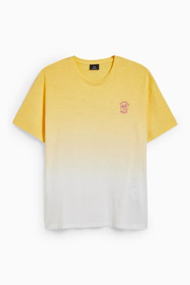 Men - T-shirt - yellow