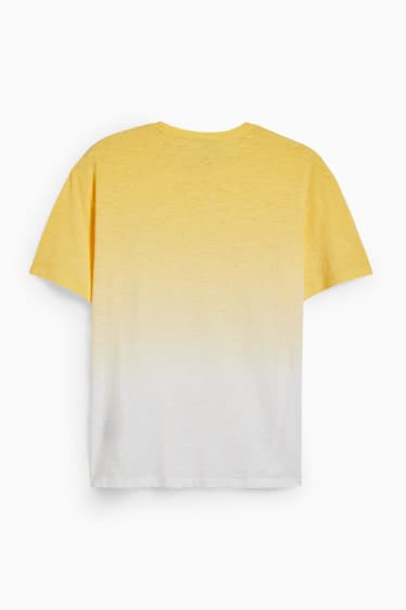 Men - T-shirt - yellow