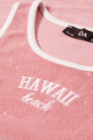 Enfants filles - Haut éponge - rose foncé