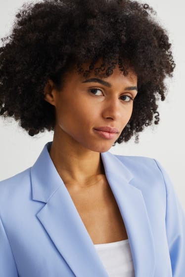 Mujer - Americana de oficina - entallada  - azul claro