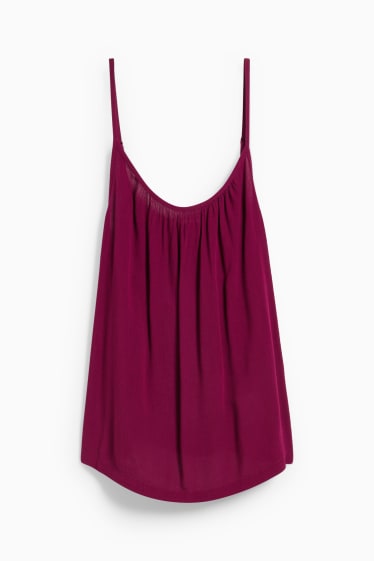 Women - Pyjama top - bordeaux