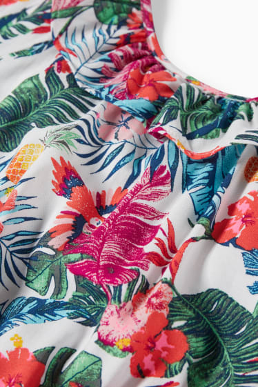 Kinder Mädchen - Bluse - geblümt - bunt