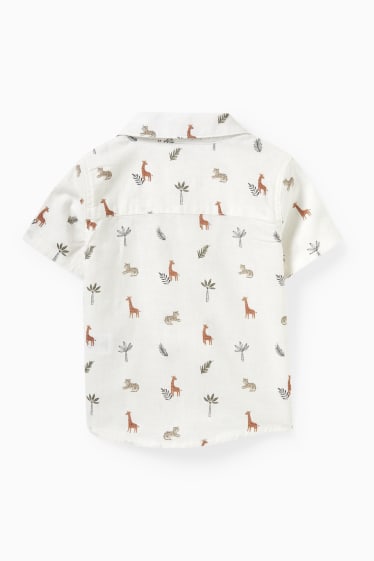 Nadó nen - Camisa per a nadó - estampada - blanc