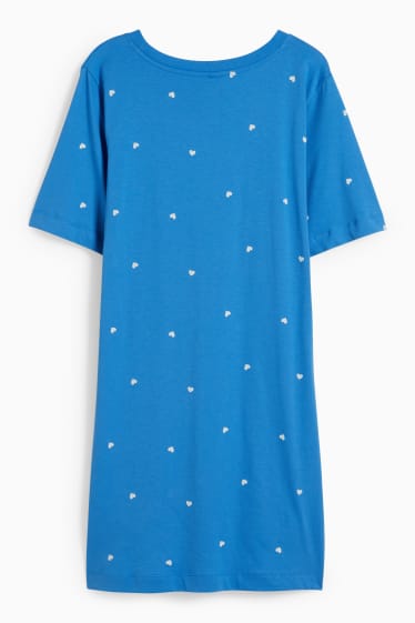 Damen - Bigshirt - blau