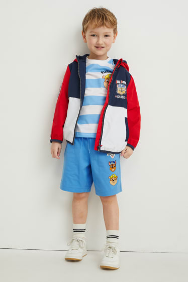 Kinder Buben - Multipack 5er - PAW Patrol - Shorts - dunkelblau