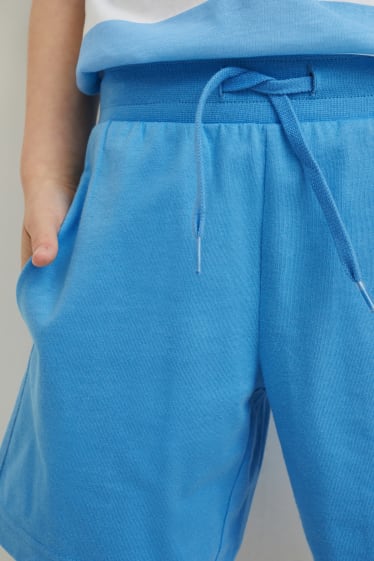 Kinder Buben - Multipack 5er - PAW Patrol - Shorts - dunkelblau