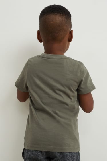 Kinder - Multipack 6er - Kurzarmshirt - grün