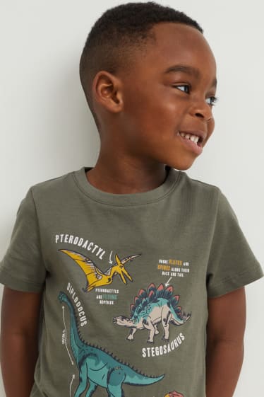 Kinderen - Set van 6 - T-shirt - groen