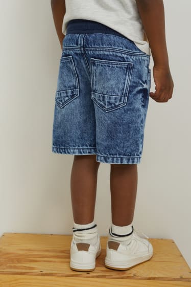 Kinder Jungen - Jeans-Shorts - helljeansblau