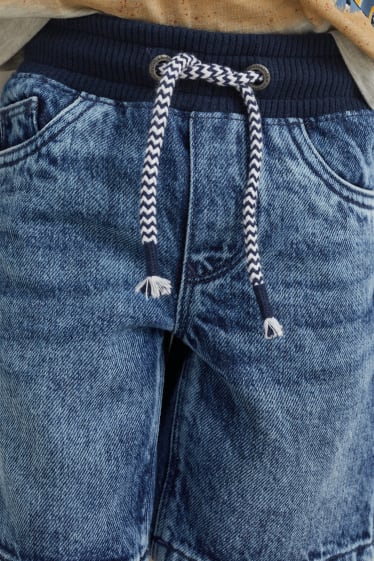 Kinder Jungen - Jeans-Shorts - helljeansblau