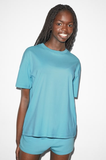 Donna - CLOCKHOUSE - t-shirt - turchese