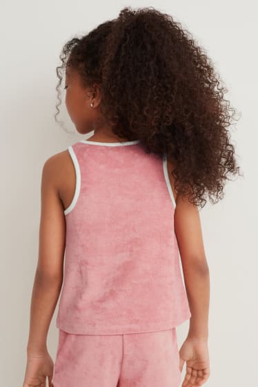 Enfants filles - Haut éponge - rose foncé