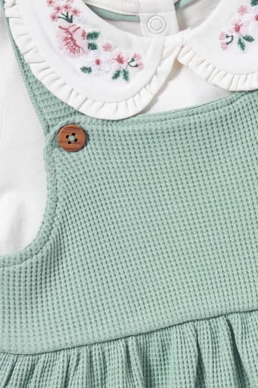 Babys - Baby-Outfit - 2 teilig - mintgrün