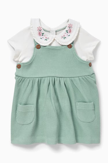 Baby Girls - Baby outfit - 2 piece - mint green