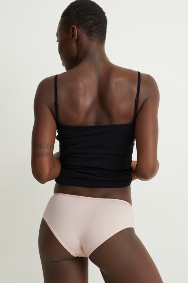 Dona - Paquet de 3 - calces hipster - LYCRA® - beix clar