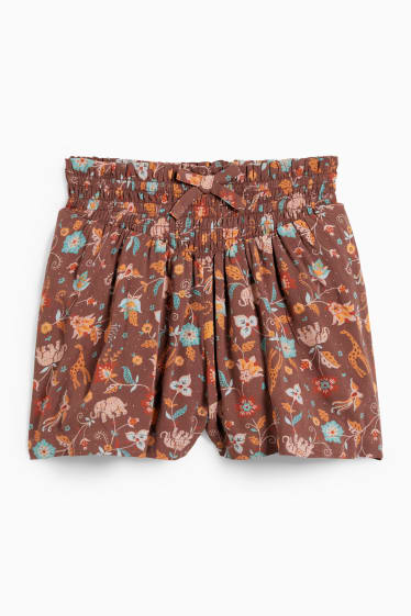 Nena - Pantalons curts - estampats - marró