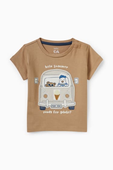 Baby Buben - Baby-Kurzarmshirt - beige