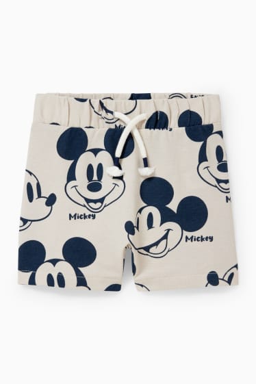 Miminka - Mickey Mouse - outfit pro miminka - 4dílný - krémově bílá