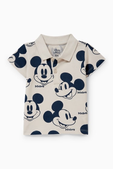 Miminka - Mickey Mouse - outfit pro miminka - 4dílný - krémově bílá