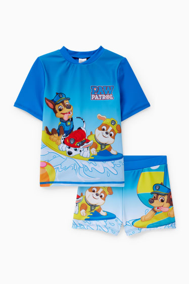 Kinder Jungen - PAW Patrol - UV-Bade-Outfit - LYCRA® XTRA LIFE™ - 2 teilig - blau