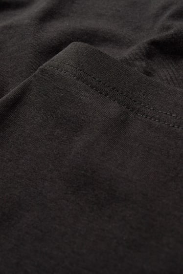 Damen - Umstands-Radlerhose - schwarz