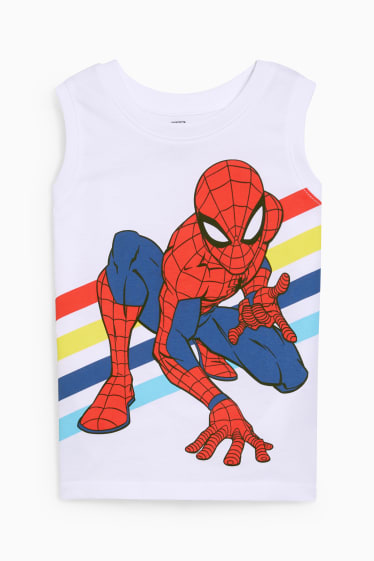 Kinder Jungen - Spider-Man - Top - weiss