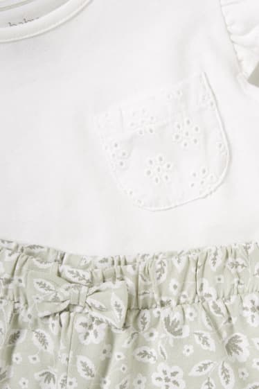 Babys - Baby-Outfit - 3 teilig - weiß