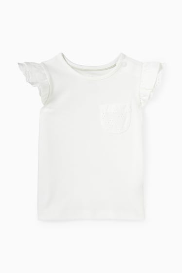 Bébés filles - Ensemble bébé - 3 pièces - blanc