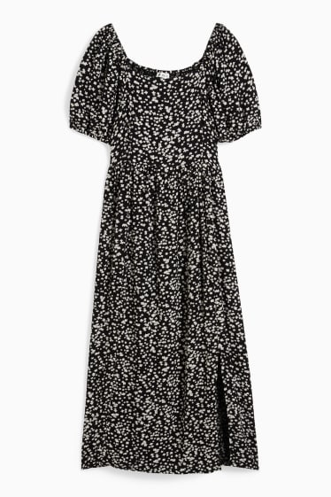 Femmes - Robe de grossesse - à fleurs - noir