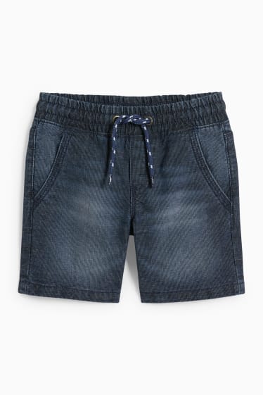 Kinderen: jongens - Korte spijkerbroek - donkerblauw