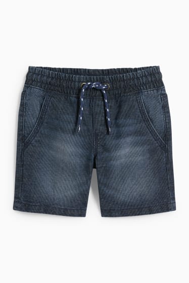 Bambini - Shorts di jeans - blu scuro